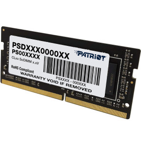 Barrette mémoire Patriot Signature 16GB SO-DIMM DDR4 3200 MHz CL22 - Pc Portable (PSD416G32002S)