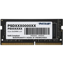 Barrette mémoire Patriot Signature 16GB SO-DIMM DDR4 3200 MHz CL22 - Pc Portable (PSD416G32002S)