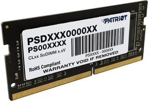 Barrette mémoire Patriot Signature 8GB SO-DIMM DDR4 3200 MHz CL22 - Pc Portable (PSD48G320081S) — image 3