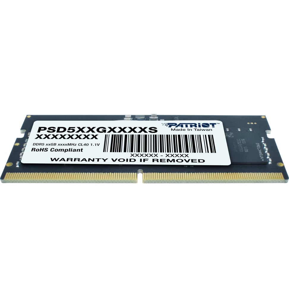 Barrette mémoire Patriot Signature 8GB SO-DIMM DDR5