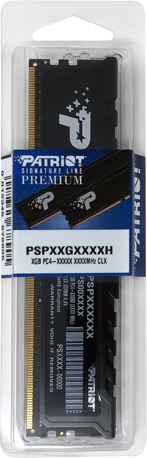 Barrette mémoire Patriot Signature Premium Line 8GB U-DIMM DDR4 3200 MHz CL22 - Pc Bureau (PSP48G320081H1) — image 4