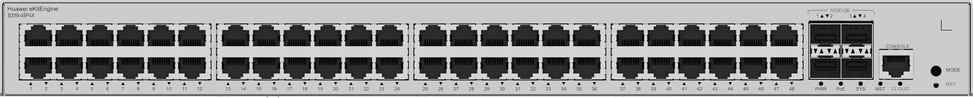 Switch Huawei eKitEngine S310-48P4X 48Ports (98012385) — image 3