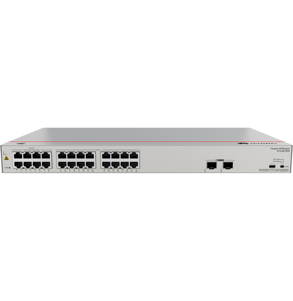 Switch Huawei eKitEngine S110-24LP2SR 24Ports (98012198)