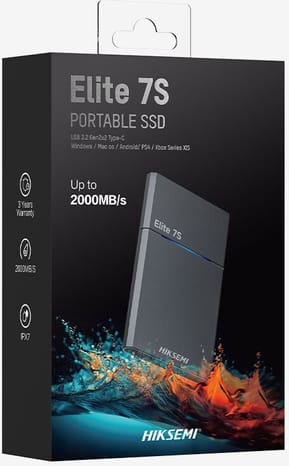 Disque dur portable SSD Hiksemi Elite 7S Type-C 2 To (HS-ESSD-ELITE7S-2T) — image 3