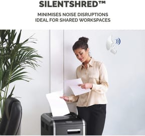 Destructeur Fellowes Powershred® 325Ci — Sécurité P-4 · 83 L · 24 feuilles/passage — image 5