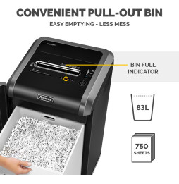 Destructeur Fellowes Powershred 325Ci Coupe Croisée (4632001)