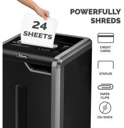 Destructeur Fellowes Powershred 325Ci Coupe Croisée (4632001)