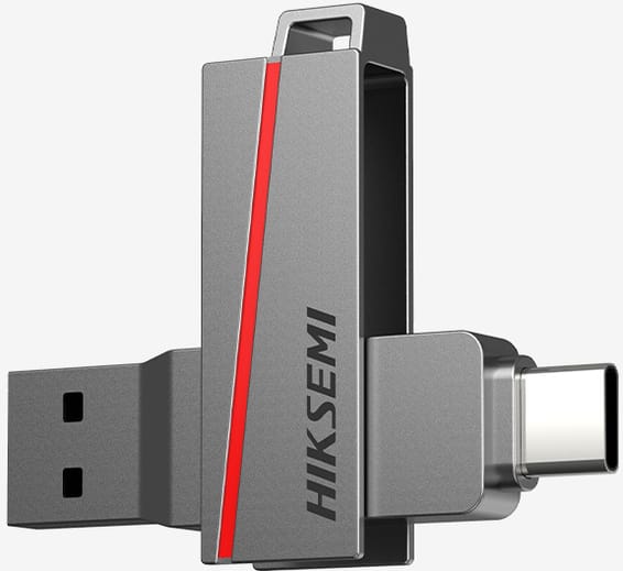 Clé USB double connectique Hiksemi E307C 32 Go usb 3.2 et Type-C (HSM-USB-E307C-32G-U3)