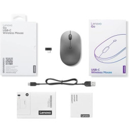 Souris sans fil multipériphérique Lenovo Go Bluetooth (4Y51C21217)