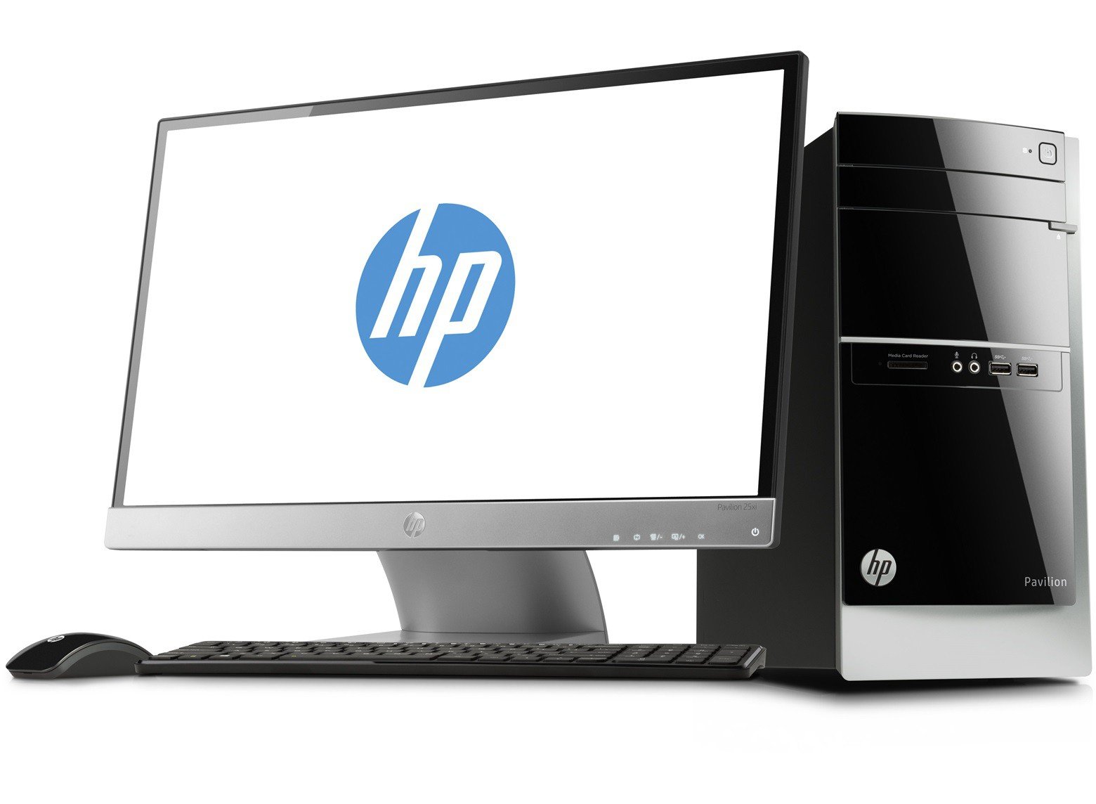 Ordinateur de bureau HP Pavilion 500-530nkm avec écran HP LED W2072a 20  pouces (L0W59EA) prix Maroc