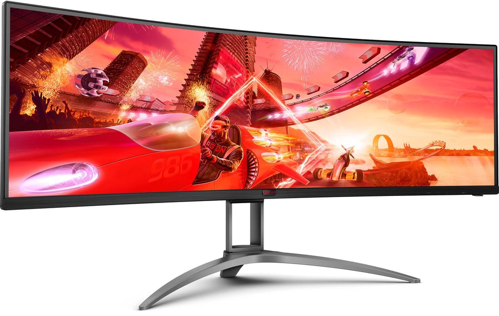 Écran 49" incurvé Gaming AOC Agon DQHD AG493UCX2 — image 2