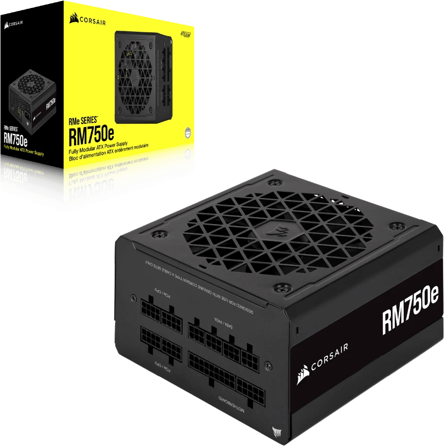 مزود طاقة Corsair RM750e بقدرة 750 واط (CP-9020262-EU) — صورة 6