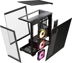 صندوق حاسوب للألعاب Corsair 3500X ARGB Mid-Tower (CC-9011278-WW) — صورة 6