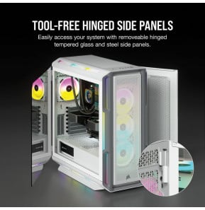 Boîtier PC Gaming Corsair iCUE 5000T RGB Mid-Tower (CC-9011231-WW)