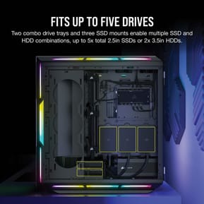 Boîtier PC Gaming Corsair iCUE 5000T RGB Mid-Tower (CC-9011230-WW) — image 6