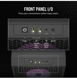 Boîtier PC Gaming Corsair 3000D RGB Airflow Mid-Tower (CC-9011255-WW)