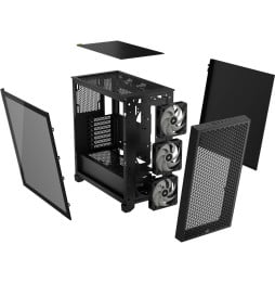 Boîtier PC Gaming Corsair 3000D RGB Airflow Mid-Tower (CC-9011255-WW)