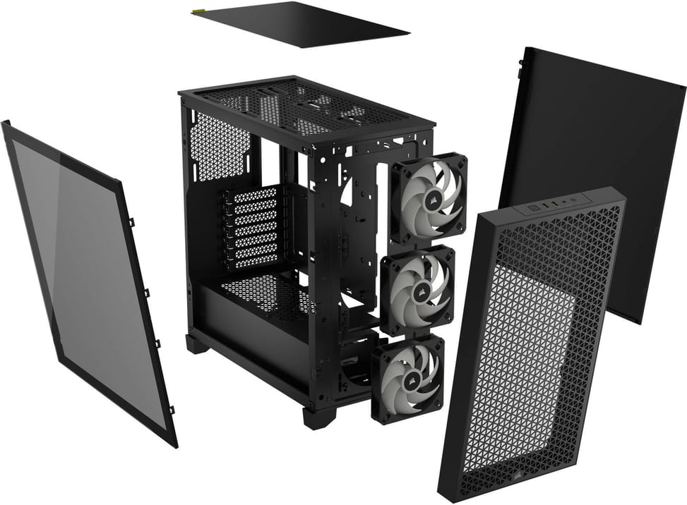Boîtier PC Gaming Corsair 3000D RGB Airflow Mid-Tower (CC-9011255-WW) — image 7