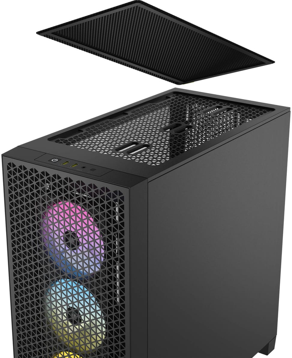 Boîtier PC Gaming Corsair 3000D RGB Airflow Mid-Tower (CC-9011255-WW) — image 6