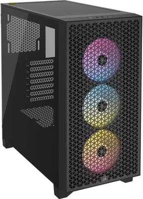 Boîtier PC Gaming Corsair 3000D RGB Airflow Mid-Tower (CC-9011255-WW)