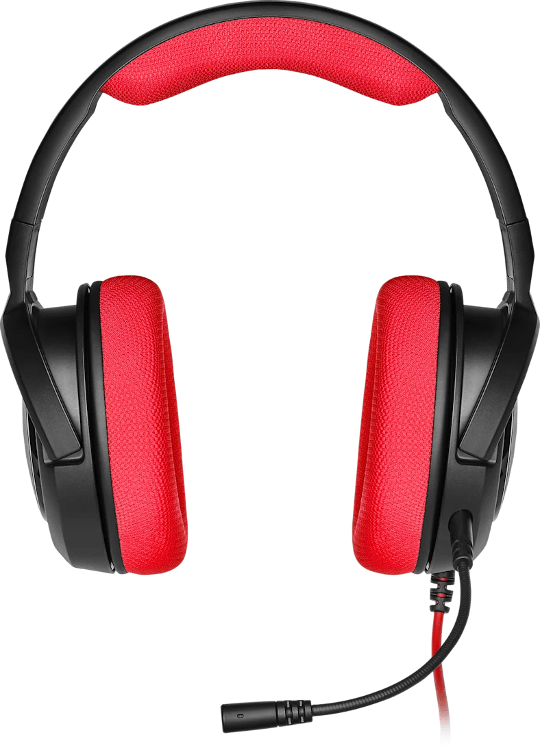 Casque Gaminig Corsair HS35 Stereo Rouge - Jack 3.5 mm (CA-9011198-EU) — image 2