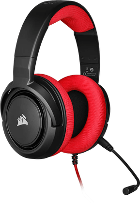 Corsair HS35 Stereo Gaming Headset Red - 3.5 mm Jack (CA-9011198-EU)