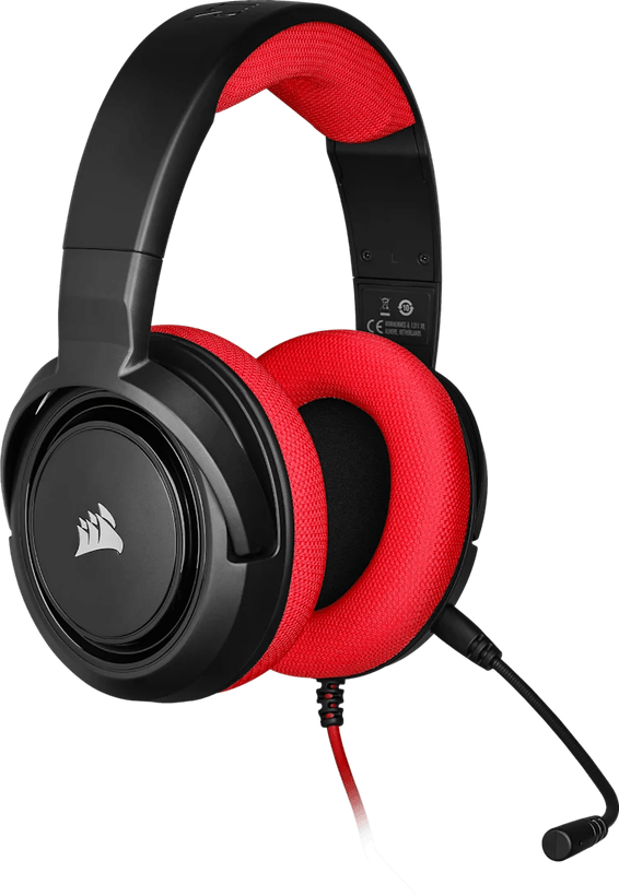 Casque Gaminig Corsair HS35 Stereo Rouge - Jack 3.5 mm (CA-9011198-EU)