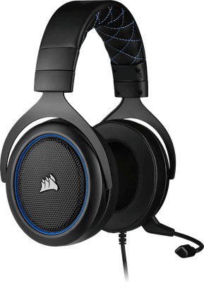 Corsair HS50 Pro Stereo Gaming Headset Blue - 3.5 mm Jack (CA-9011217-EU)