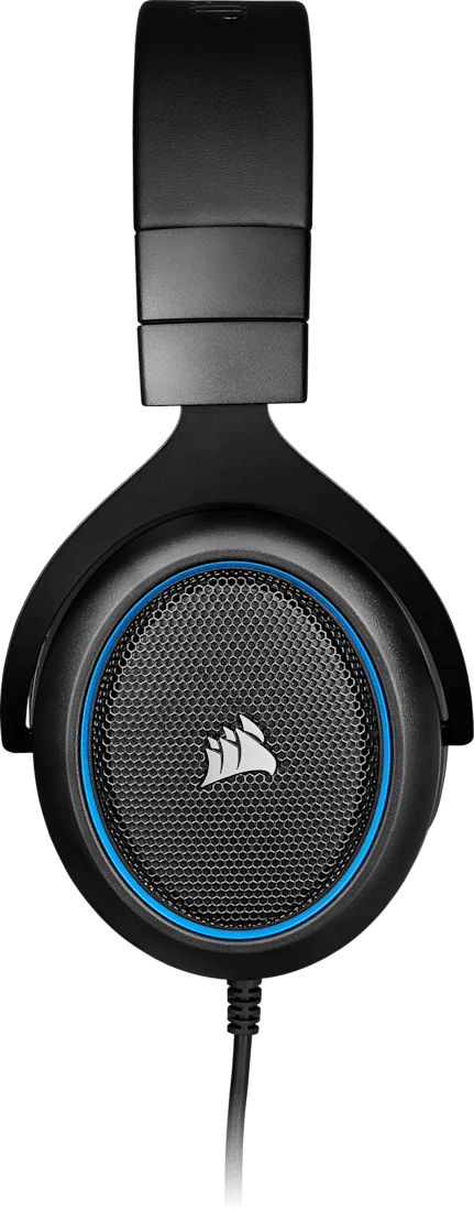 سماعة رأس للألعاب Corsair HS50 Pro Stereo أزرق - Jack 3.5 mm (CA-9011217-EU) — صورة 6