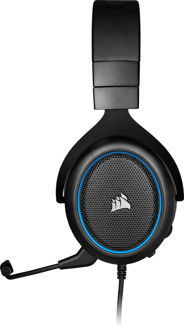 سماعة رأس للألعاب Corsair HS50 Pro Stereo أزرق - Jack 3.5 mm (CA-9011217-EU) — صورة 4