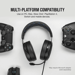 Corsair HS50 Pro Stereo Gaming Headset Blue - 3.5 mm Jack (CA-9011217-EU) — image 7