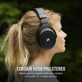 Casque Gaming Corsair HS50 Pro Stereo Bleu - Jack 3.5 mm (CA-9011217-EU) — image 8