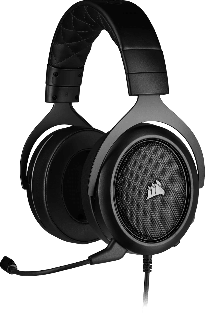 سماعة رأس للألعاب Corsair HS50 Pro Stereo كربوني - Jack 3.5 mm (CA-9011215-EU) — صورة 3