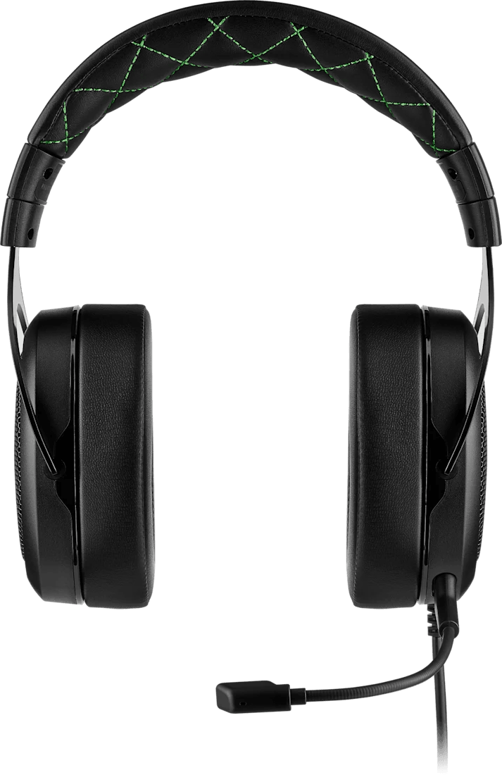 Casque Gaminig Corsair HS50 Pro Stereo Vert - Jack 3.5 mm (CA-9011216-EU) — image 6