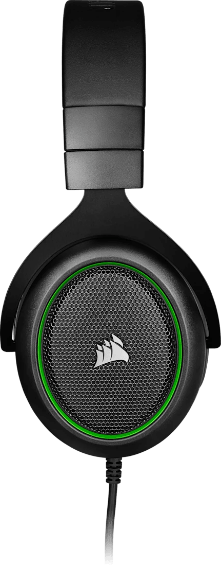 Casque Gaminig Corsair HS50 Pro Stereo Vert - Jack 3.5 mm (CA-9011216-EU) — image 7