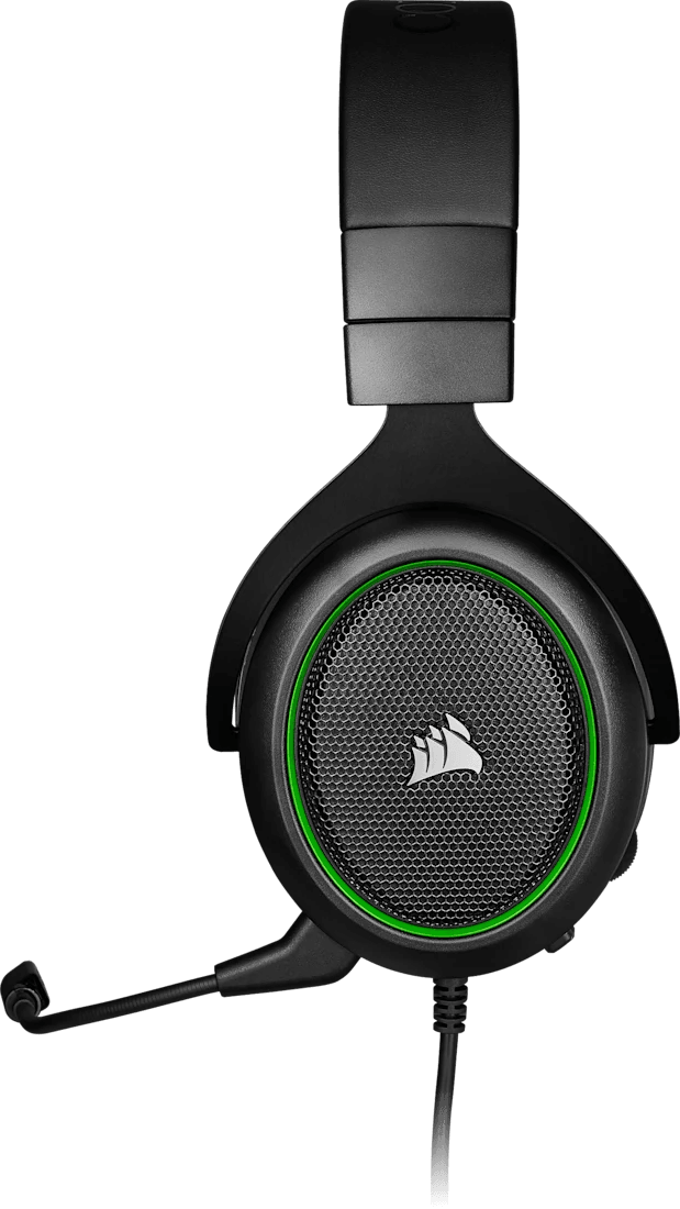 Casque Gaminig Corsair HS50 Pro Stereo Vert - Jack 3.5 mm (CA-9011216-EU) — image 8