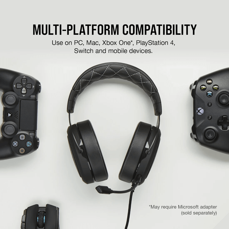 Casque Gaming Corsair HS60 Pro Surround Carbon - Jack 3.5 mm (CA-9011213-EU) — image 10