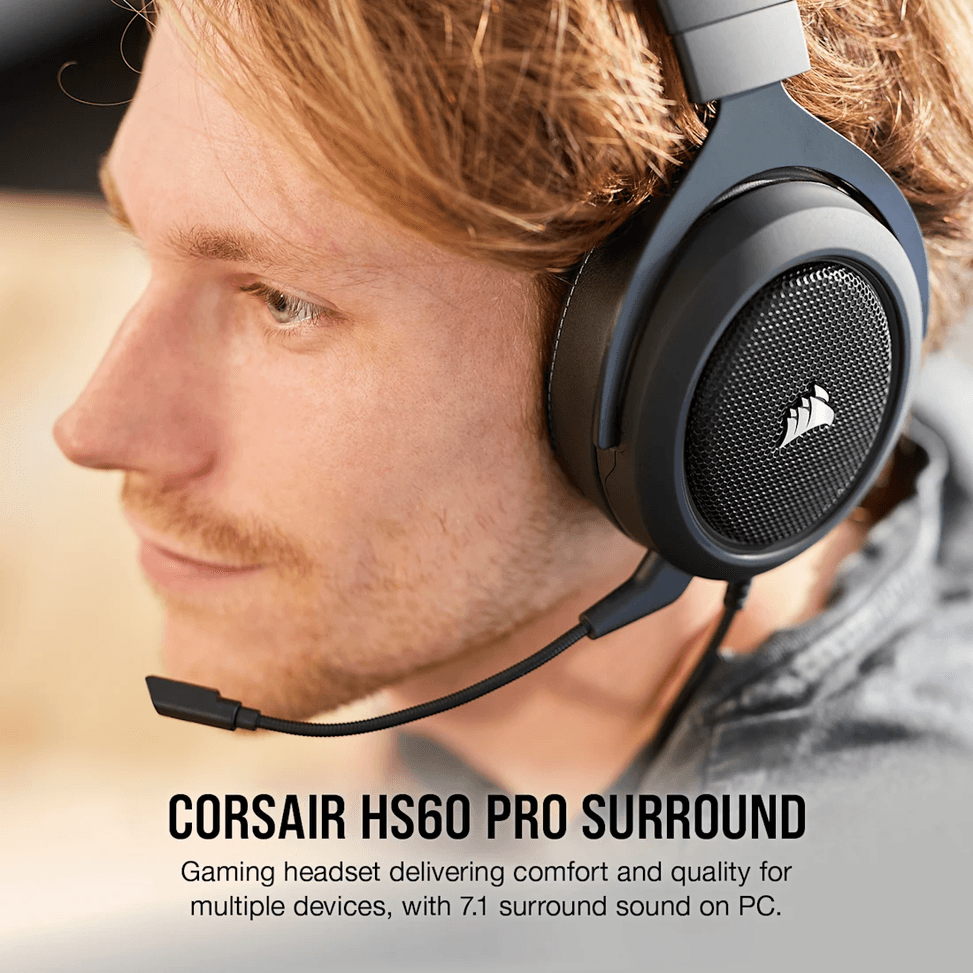 Casque Gaming Corsair HS60 Pro Surround Carbon - Jack 3.5 mm (CA-9011213-EU) — image 11