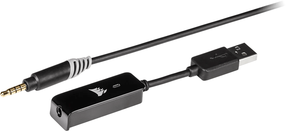 Casque Gaminig Corsair Void Elite Surround Carbon - Jack 3.5 mm / USB (CA-9011205-EU) — image 11