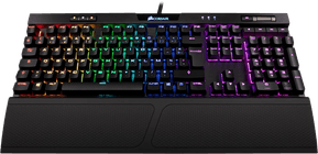 Clavier Gaming mécanique Corsair K70 RGB MK.2 Cherry MX Rouge - AZERTY (CH-9109010-FR) — image 2
