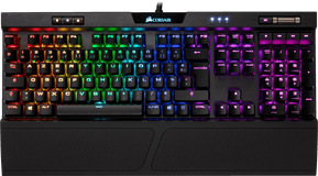 Clavier Gaming mécanique Corsair K70 RGB MK.2 Cherry MX Rouge - AZERTY (CH-9109010-FR)