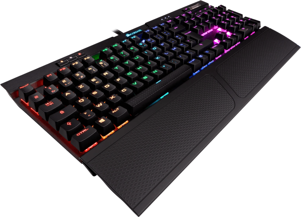Clavier Gaming mécanique Corsair K70 RGB MK.2 Cherry MX Rouge - AZERTY (CH-9109010-FR) — image 5