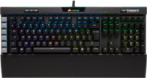 لوحة مفاتيح ميكانيكية للألعاب Corsair K95 RGB PLTN MX Speed - AZERTY (CH-9127014-FR)