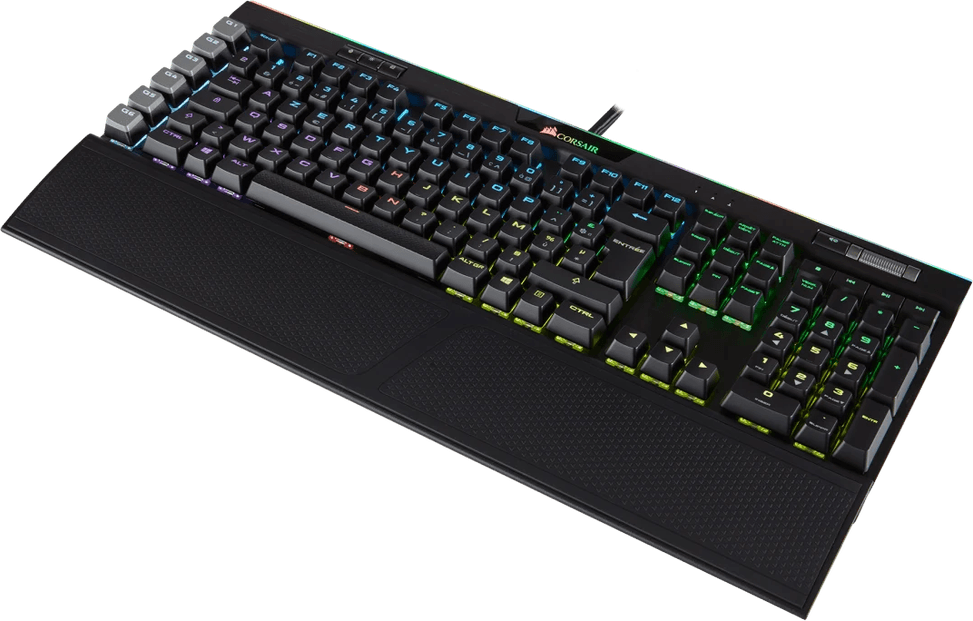 Clavier gaming mécanique Corsair K95 RGB PLTN MX Speed - AZERTY (CH-9127014-FR) — image 4