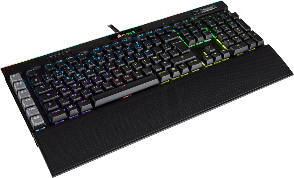 Clavier gaming mécanique Corsair K95 RGB PLTN MX Speed - AZERTY (CH-9127014-FR) — image 3