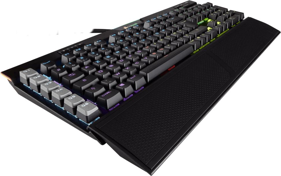 لوحة مفاتيح ميكانيكية للألعاب Corsair K95 RGB PLTN MX Speed - AZERTY (CH-9127014-FR) — صورة 5