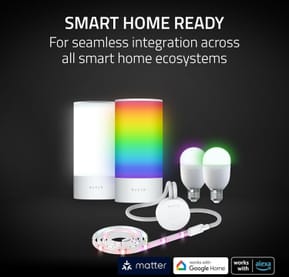 Lampe LED RGB Razer Aether Smart Pro avec éclairage Multi-zone (RZ43-04080100-RGWB) — image 5