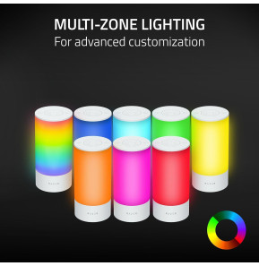 Lampe LED RGB Razer Aether Smart Pro avec éclairage Multi-zone (RZ43-04080100-RGWB)