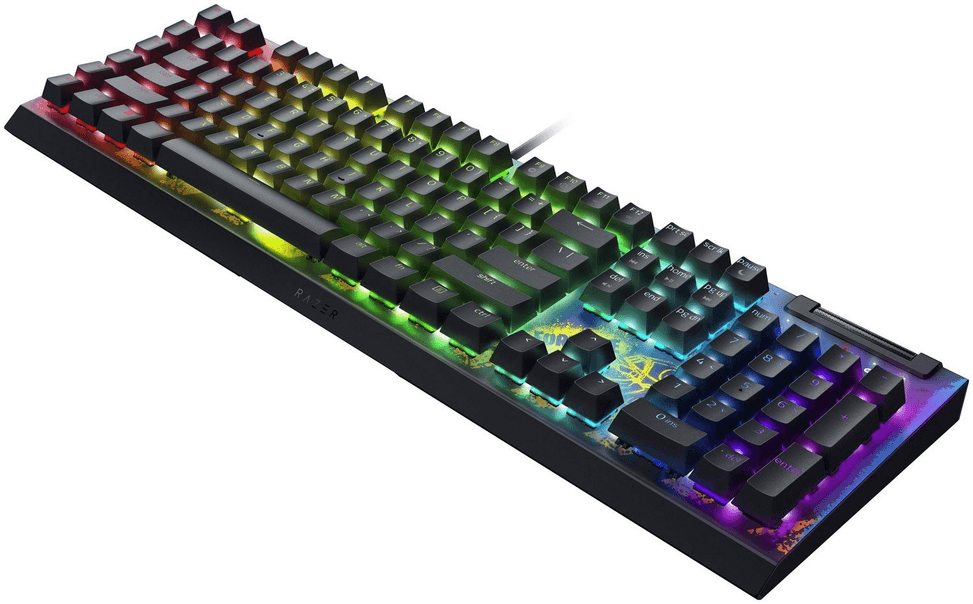 Clavier Gaming mécanique Razer BlackWidow V4 X (Yellow Switch) Fortnite Edition - QWERTY (RZ03-04703600-R3M1) — image 5