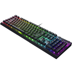 Clavier Gaming mécanique Razer BlackWidow V4 X Green Switch - AZERTY (RZ03-04700500-R3F1)